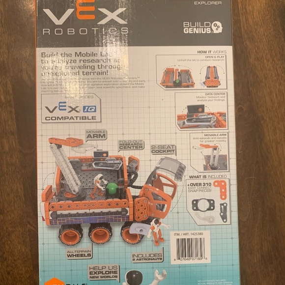 HEX Bug MOBILE LAB EXPLORER Vex Robotics NEW - Picture 6 of 8